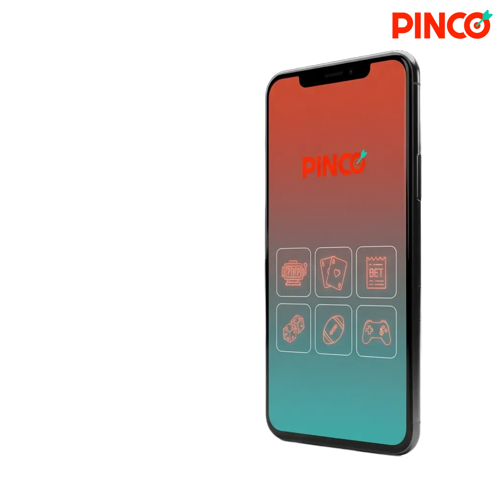 Capture d’écran de l’appli Android Pinco, téléchargement gratuit, paris et casino sur mobile, installation rapide.