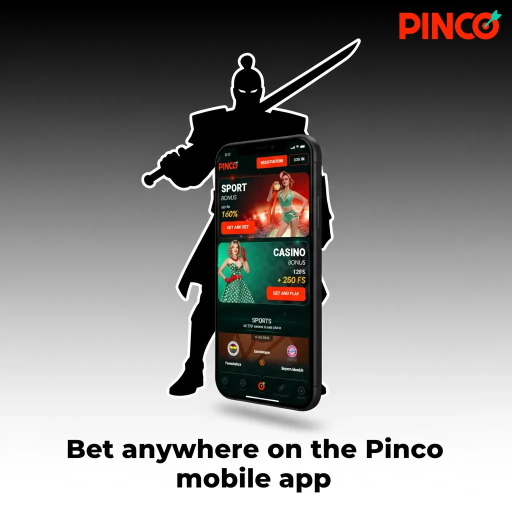 Pinco mobile app on smartphone showing live esports odds, Dota 2 markets, betslip, and cash-out options.