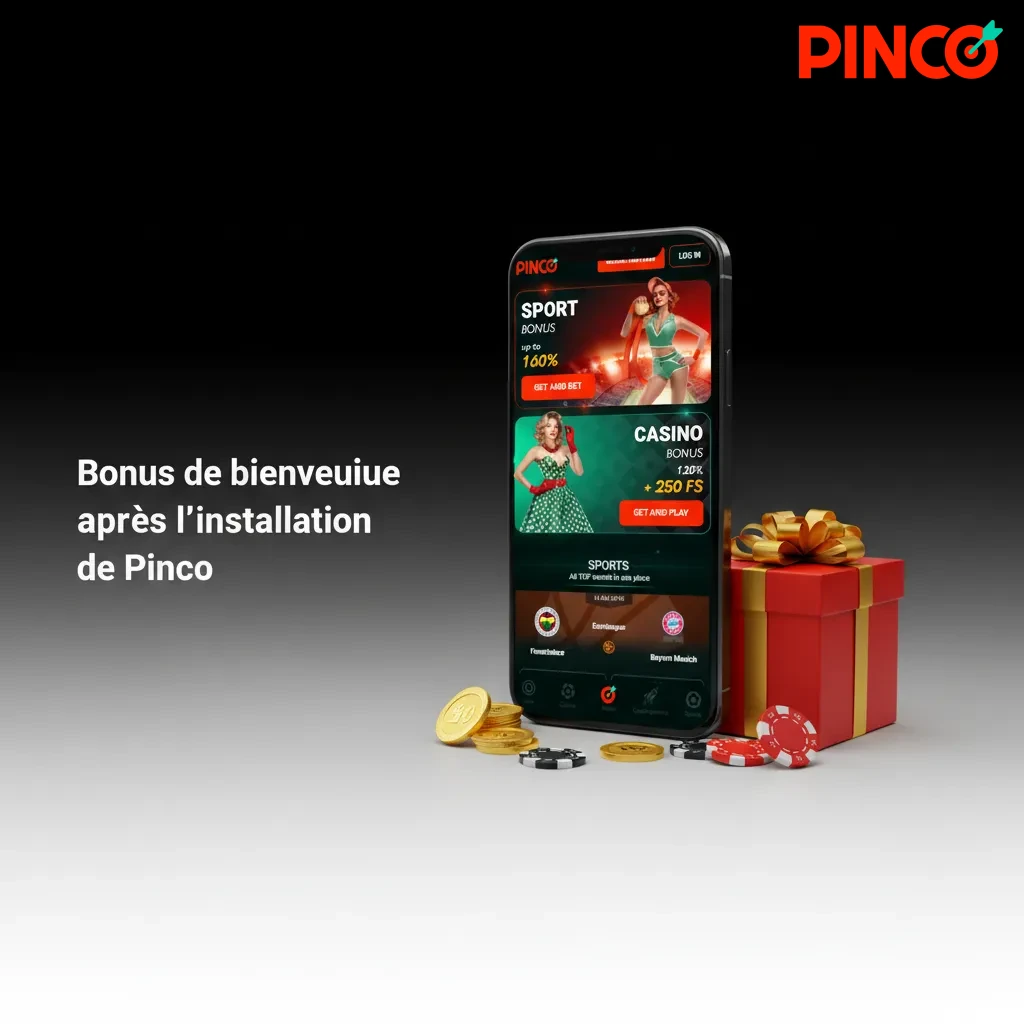 Bannière Pinco: bonus de bienvenue jusqu’à 7 500 $ CA + 250 tours gratuits; offre paris sportifs; conditions s’appliquent.