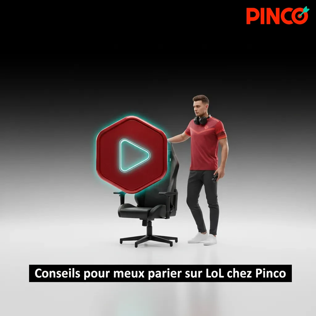 Infographie: conseils pour parier sur LoL chez Pinco – bankroll, forme, patchs, rosters, draft, marchés, cotes, live