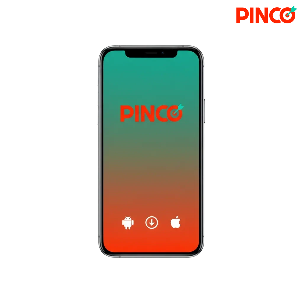 Bannière de l’app Pinco avec offre 7 500 $ CA + 250 tours pour casino et paris sportifs au Canada