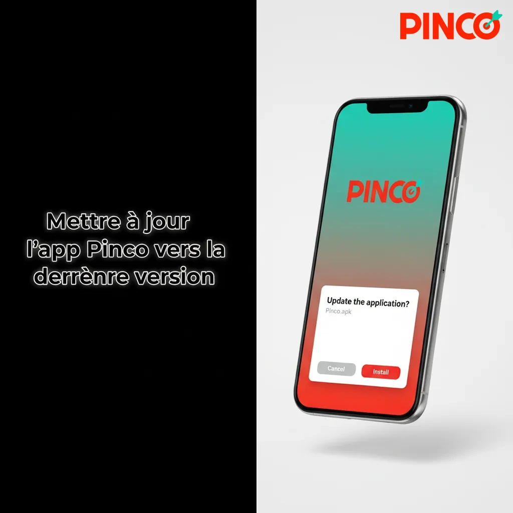 App iOS Pinco en web-app: mises à jour automatiques côté serveur, toujours à jour sans action.
