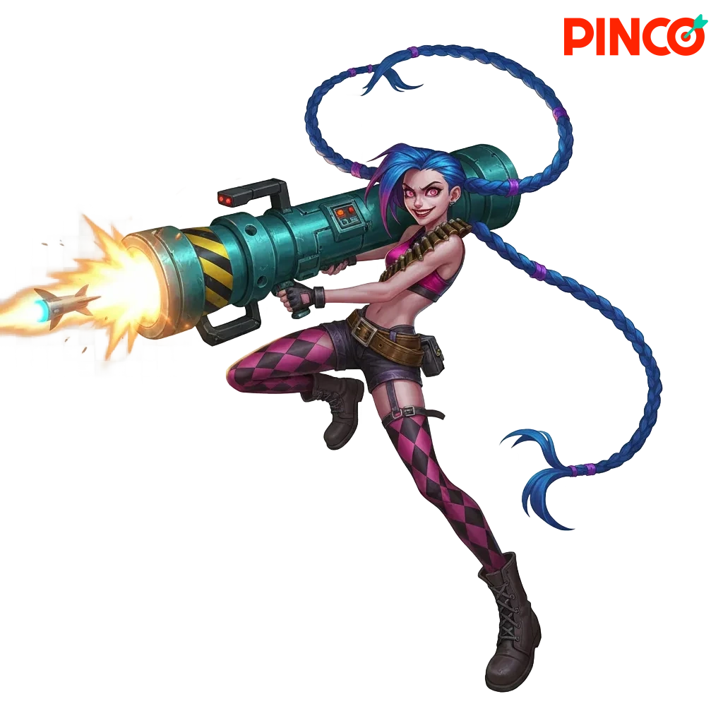 Pinco Canada LoL betting promo with mobile app, live and pre-match odds, C$7,500 + 250FS welcome bonus.