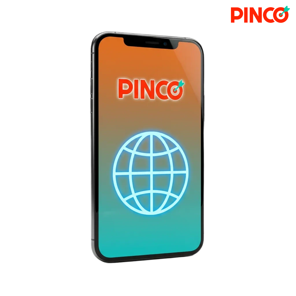 Promo mobile Pinco: PWA Android/iOS, appli native à venir, bonus 7 500 C$ + 250 tours gratuits.