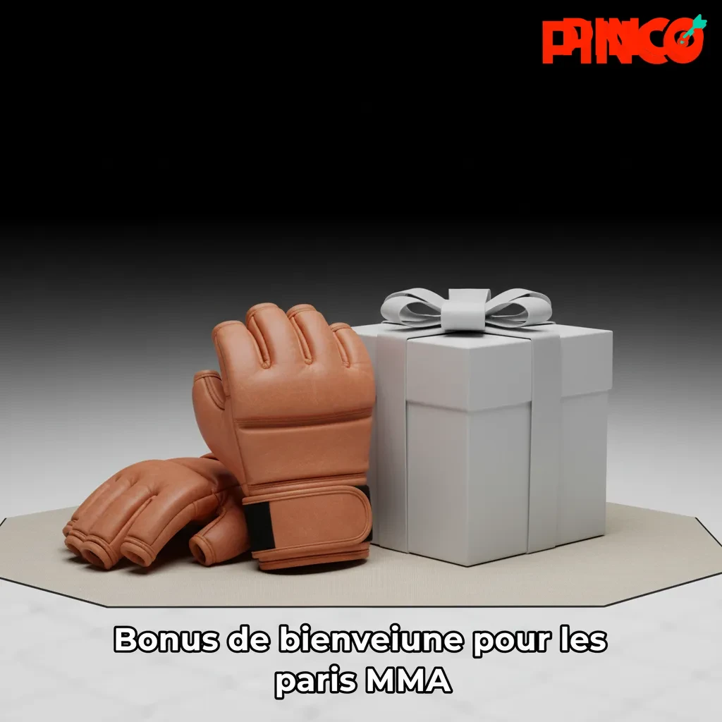 Bannière bonus de bienvenue paris MMA: crédit sur premier dépôt, cotes minimales et exigences de mise.