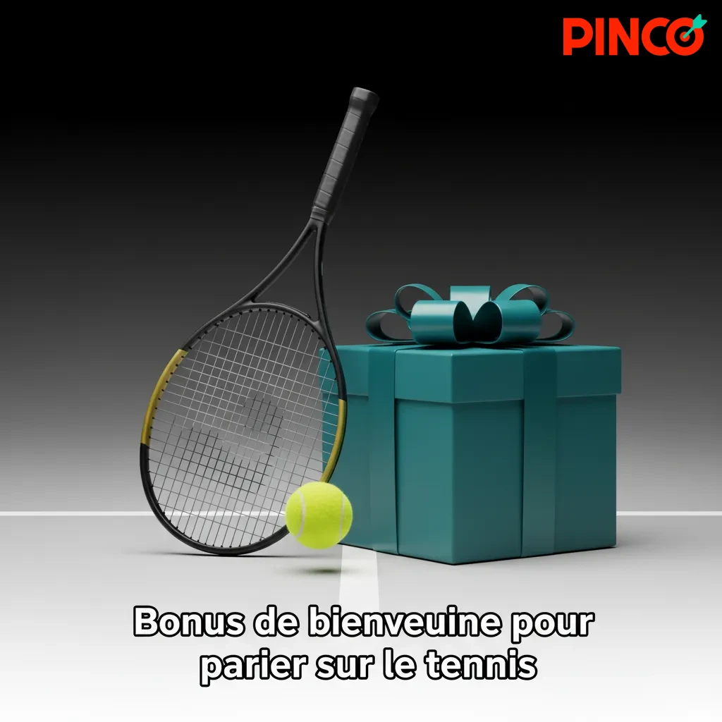 Bannière Pinco: bonus de bienvenue pour parier sur le tennis, 100 % du 1er dépôt jusqu’à 250 $, 19+, crédits non retirables.