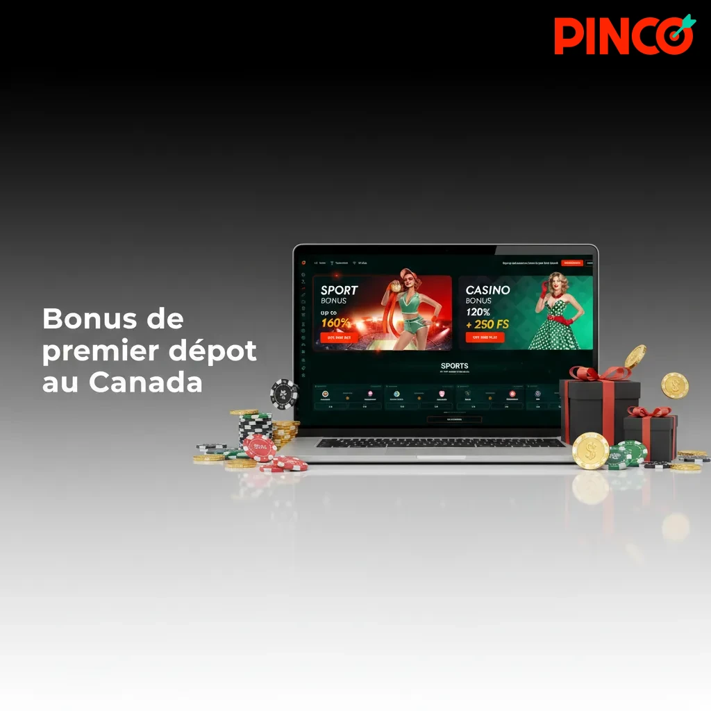 Offre canadienne: bonus 1er dépôt 100% jusqu’à C$ 7 500 + 250 tours gratuits; min C$20; casino ou paris sportifs.