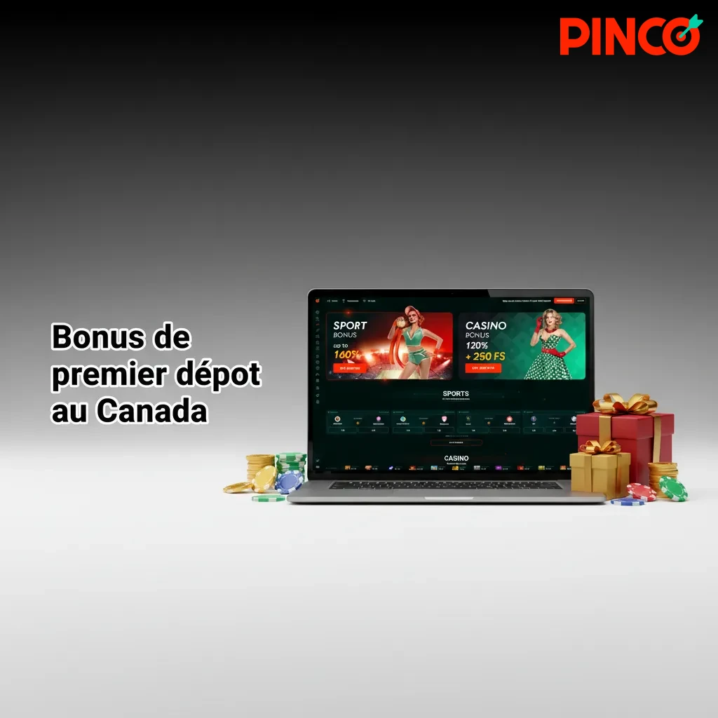 Bonus premier dépôt Canada: 100 % jusqu’à 7 500 $ CA + 250 tours gratuits. Dépôt min 20 $ CA, activable à la Caisse.