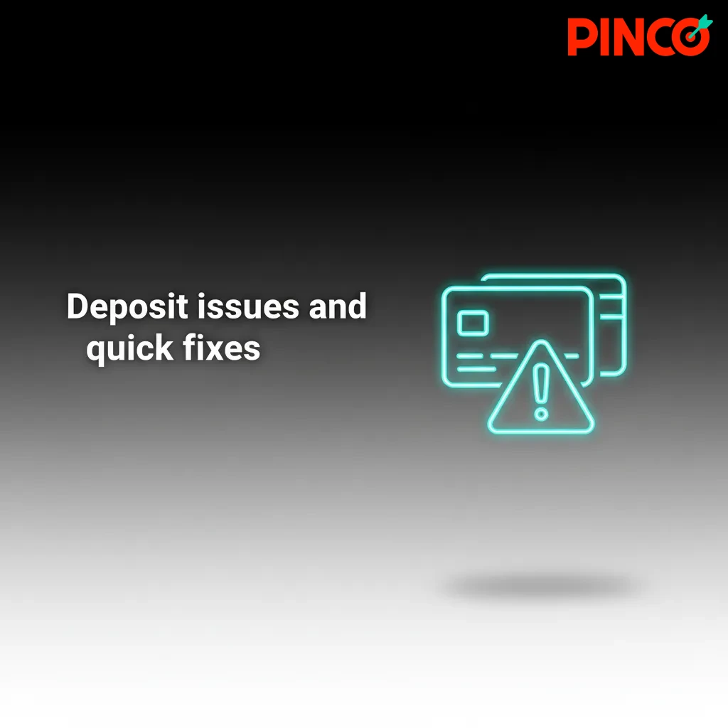 Infographic: deposit issues and fixes: bank decline, Interac pending, over limit, name mismatch, verification required.