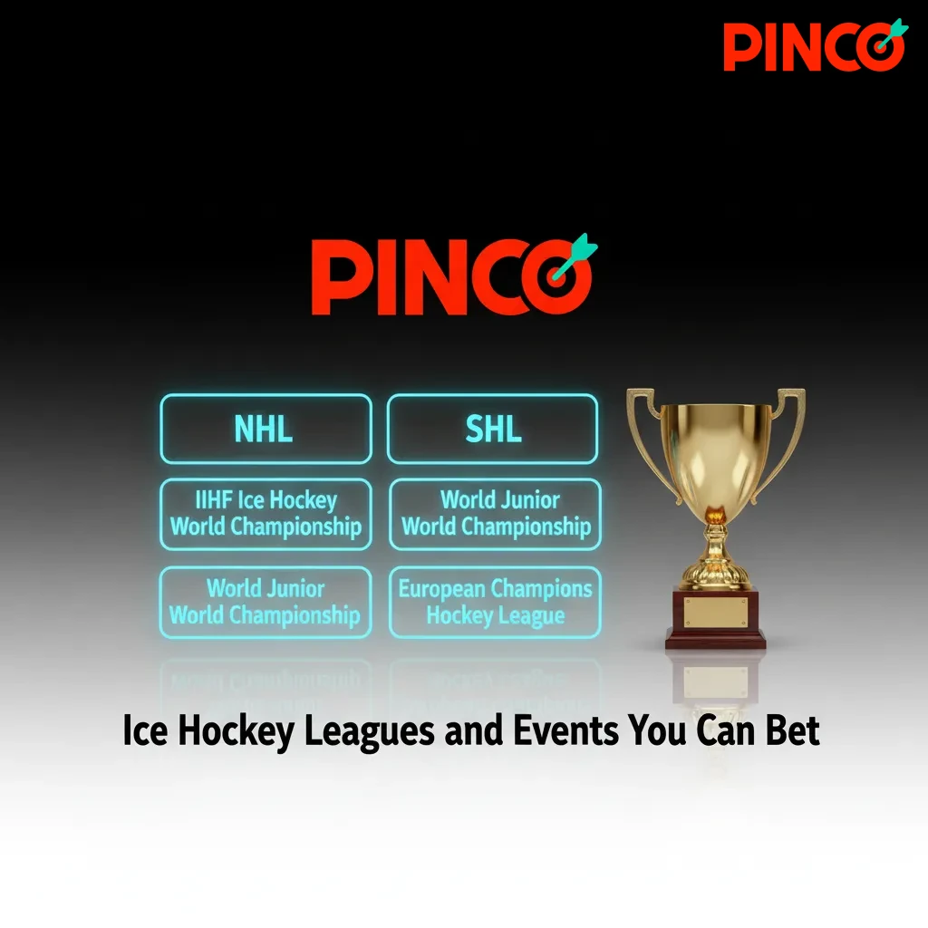 Hockey betting leagues: NHL, AHL, CHL, IIHF Worlds, World Juniors, NCAA, SHL, Liiga, friendlies, qualifiers.
