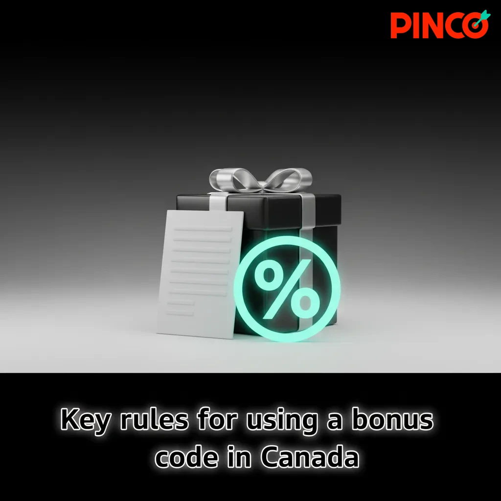 Infographic of key rules for using a Canadian bonus code: eligibility, age limits, deposits, terms, and responsible play.