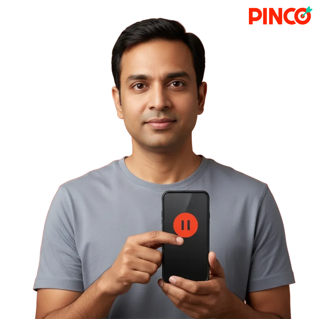 Pinco: Jeu responsable; sécurité, limites, suivi et pauses, soutien confidentiel 24/7, âge légal au Canada.