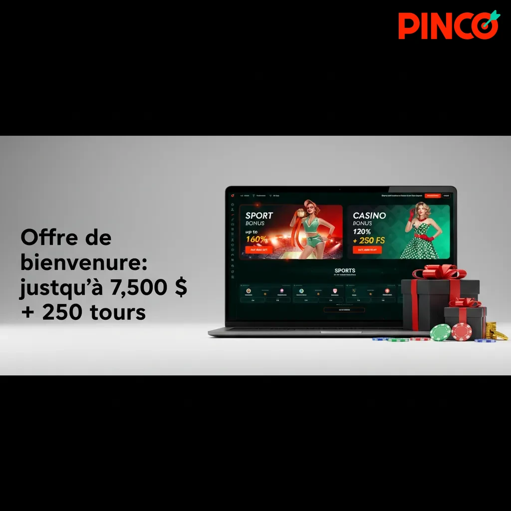 Offre de bienvenue: jusqu’à C$7 500 + 250 tours; dépôt min C$20, mise 35x, 7 jours. Paris sportifs bonus C$250.