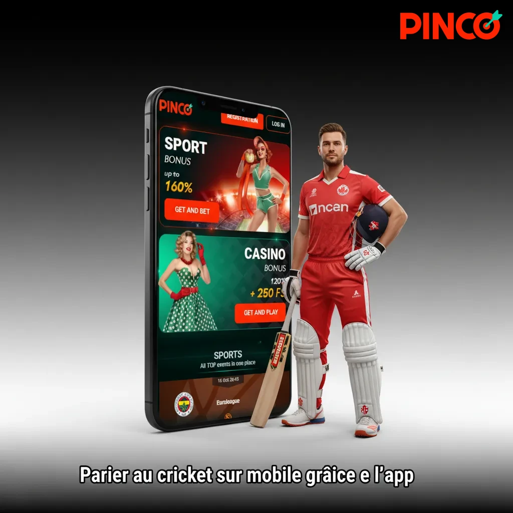 Smartphone affichant une app de paris cricket: cotes en direct, match T20, bulletin de pari et options Cash Out.