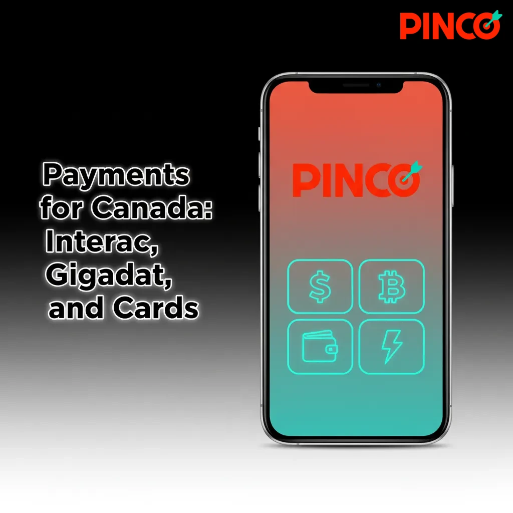Canada payments: Interac, Gigadat, Visa, Mastercard; C$10 min deposit, C$20 min withdrawal; instant deposits, fast payouts.