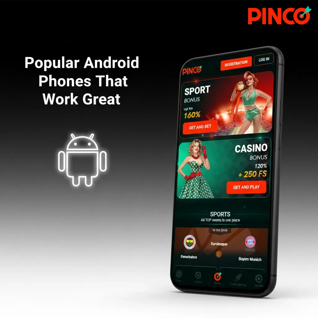 Graphic listing Android phones that run the PWA smoothly: Galaxy S9–S23, Pixel 4–8, OnePlus 7–11, and more.