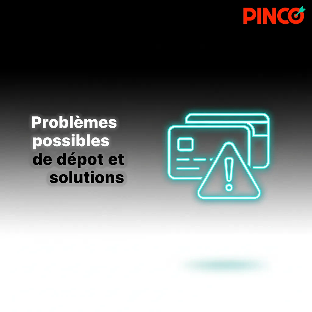 Infographie: problèmes de dépôt et solutions (paiement refusé, Interac en attente, limites, bonus, KYC)