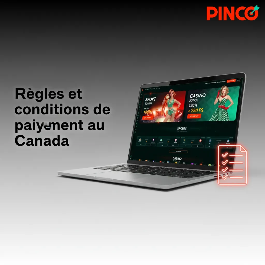 Infographie sur les dépôts et retraits au Canada: KYC, méthode identique, limites, devise C$, nom, bonus/mises.