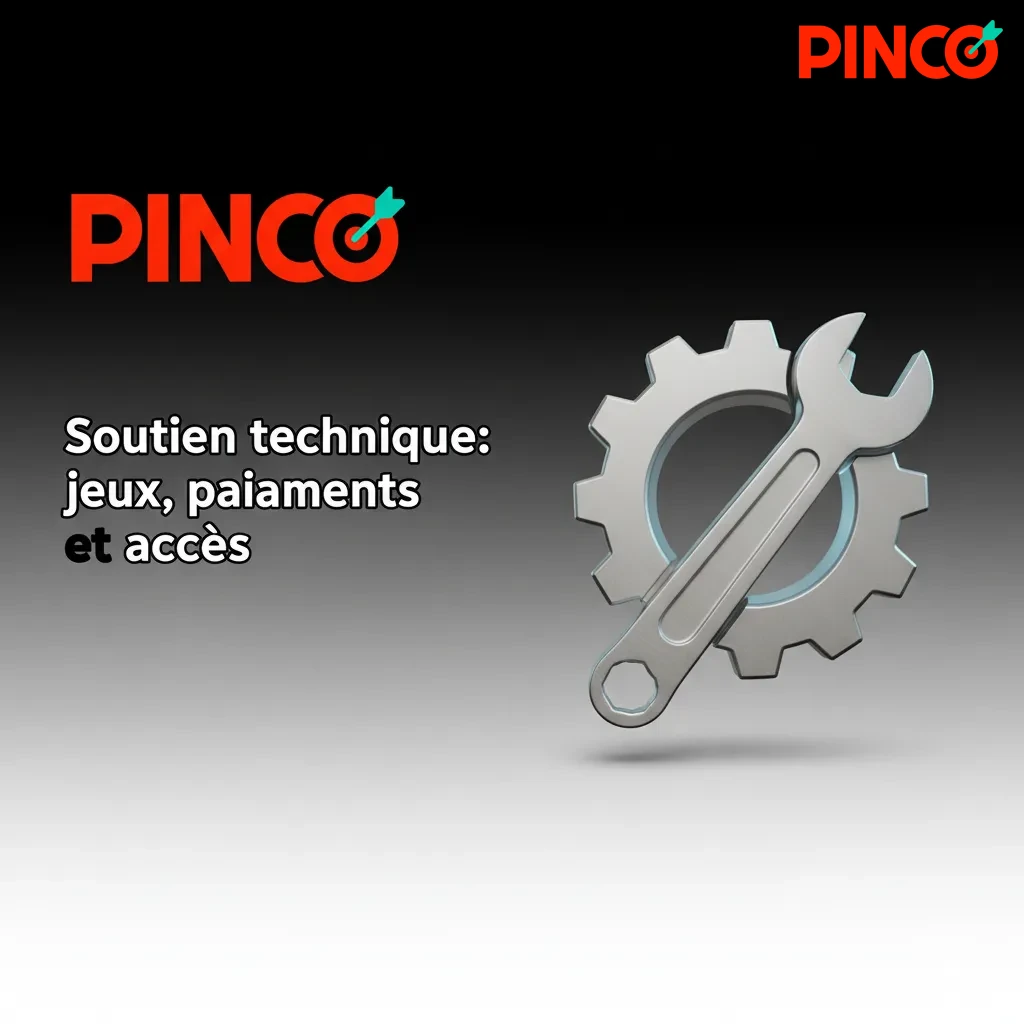 Infographie de soutien technique: aide par clavardage ou courriel; jeux, paiements et accès; délais et infos à fournir.