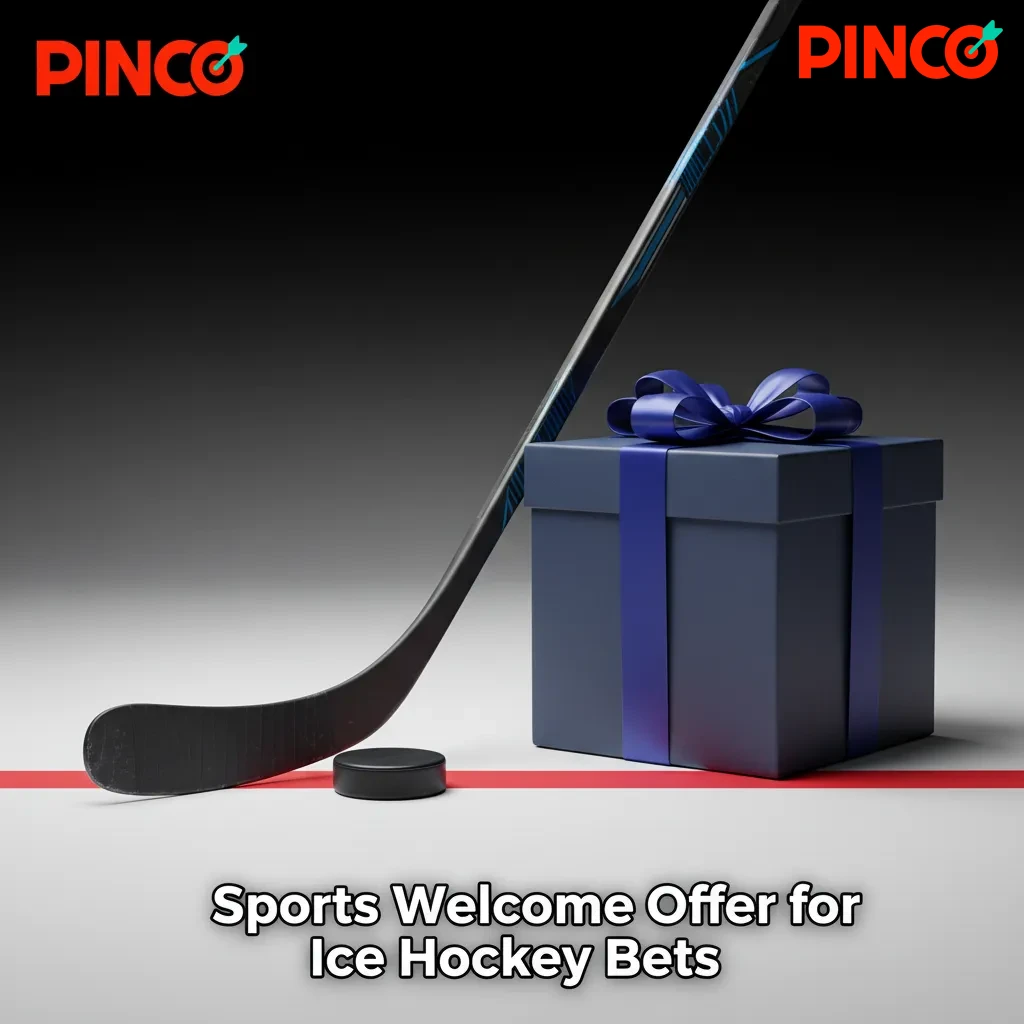 Pinco ice hockey welcome offer: up to $250 bet credits on first losing wager; NHL/AHL/CHL markets.