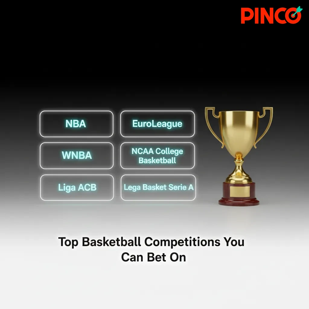 Top basketball competitions to bet on: NBA, WNBA, EuroLeague, EuroCup, NCAA, CEBL, BCL, Olympics, FIBA World Cup.