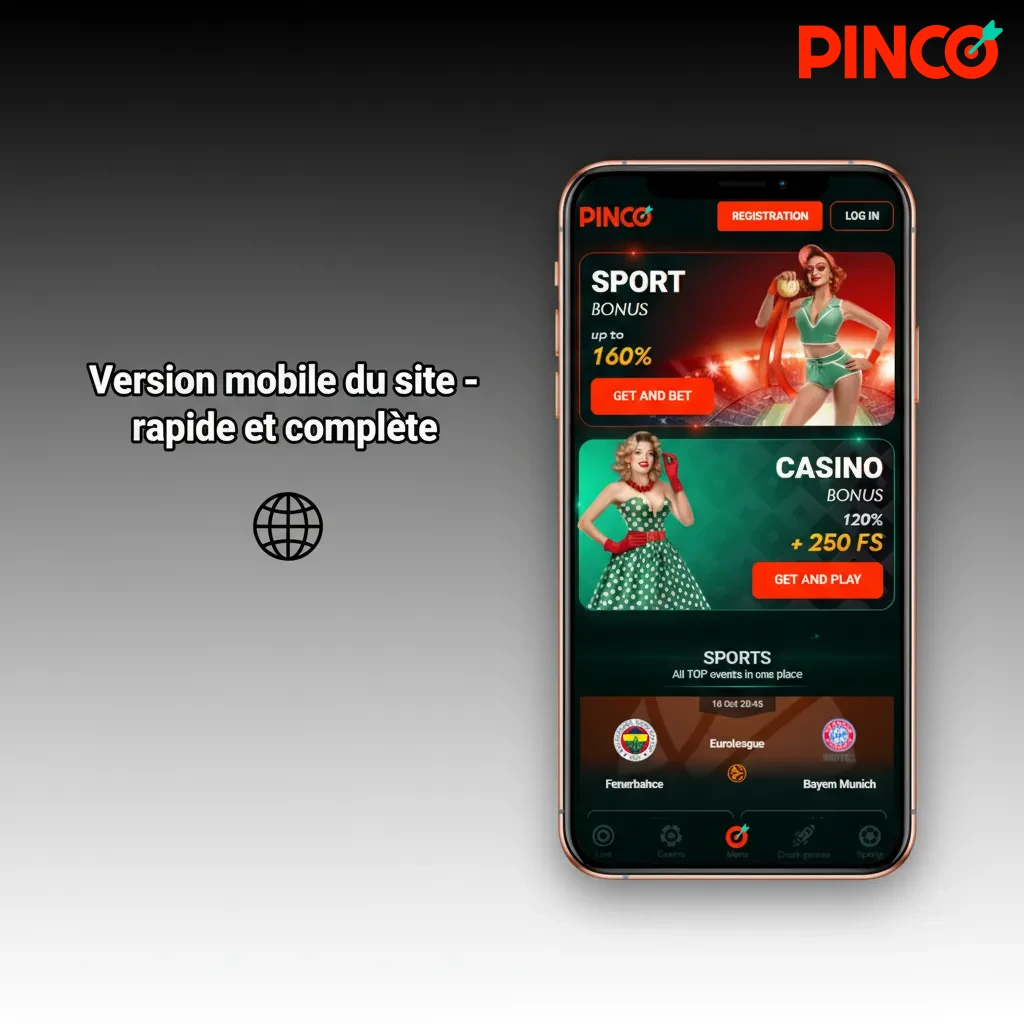 Capture d’écran du site mobile: onglets Sports/En direct/eSports/Casino, cotes lisibles, coupon et chat accessibles.