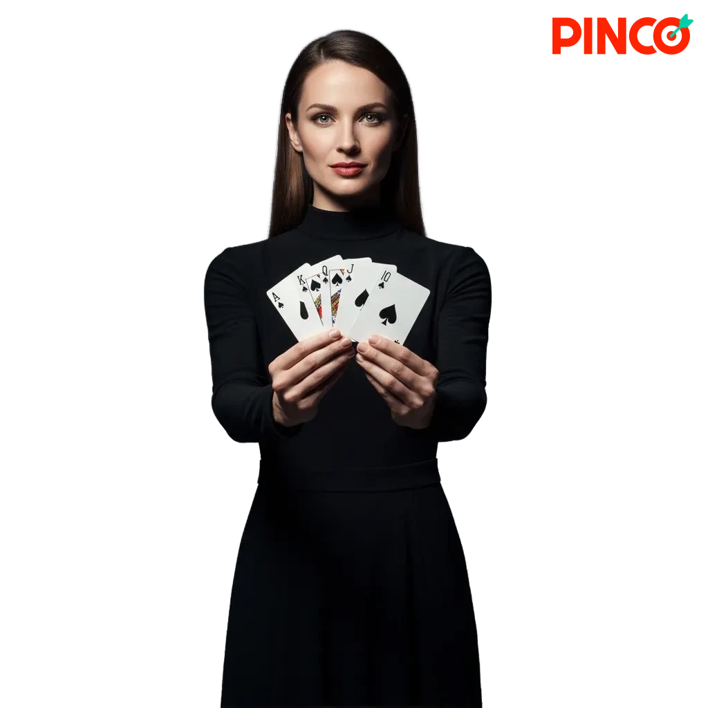 Pinco online casino & sportsbook Canada: roulette, slots, tables; C$7,500 + 250 FS; Interac, Gigadat, Visa, Mastercard, app.
