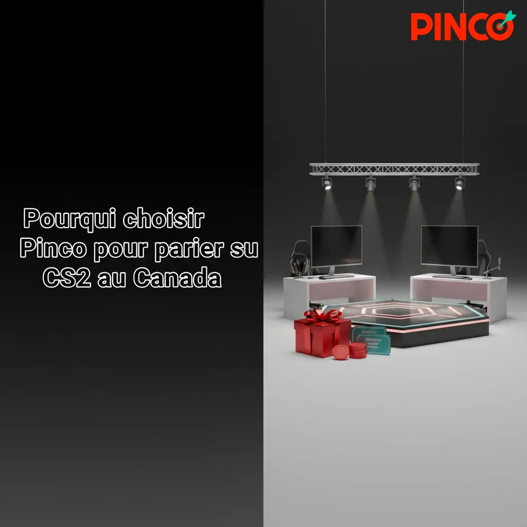 Promo Pinco CS2 Canada: bonus 7 500 $ CA + 250 FS, paiements locaux, app mobile, cotes claires, support 24/7 FR/EN