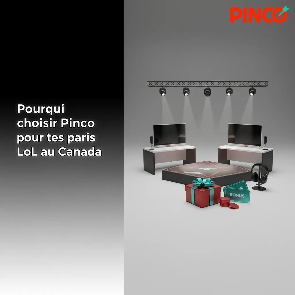 Promo Pinco pour parier sur LoL au Canada: bonus 7 500 $+250FS, paiements locaux, cotes élevées, support 24/7, app mobile
