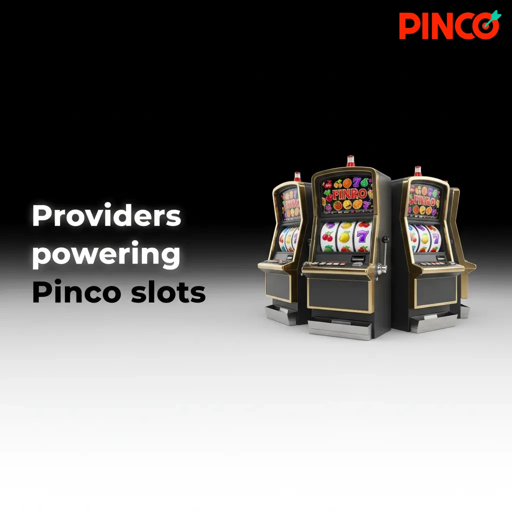 86 providers power Pinco slots: logos for Games Global, Pragmatic Play, NetEnt, Play’n GO, Red Tiger, Yggdrasil.