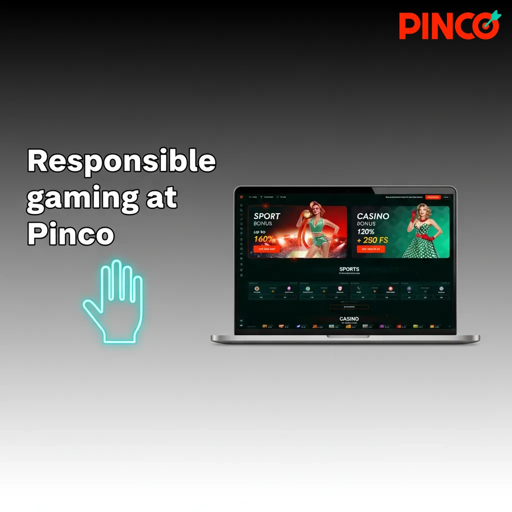 Responsible gaming at Pinco: dashboard showing limits, reality checks, cool-off, self-exclusion, and support resources.