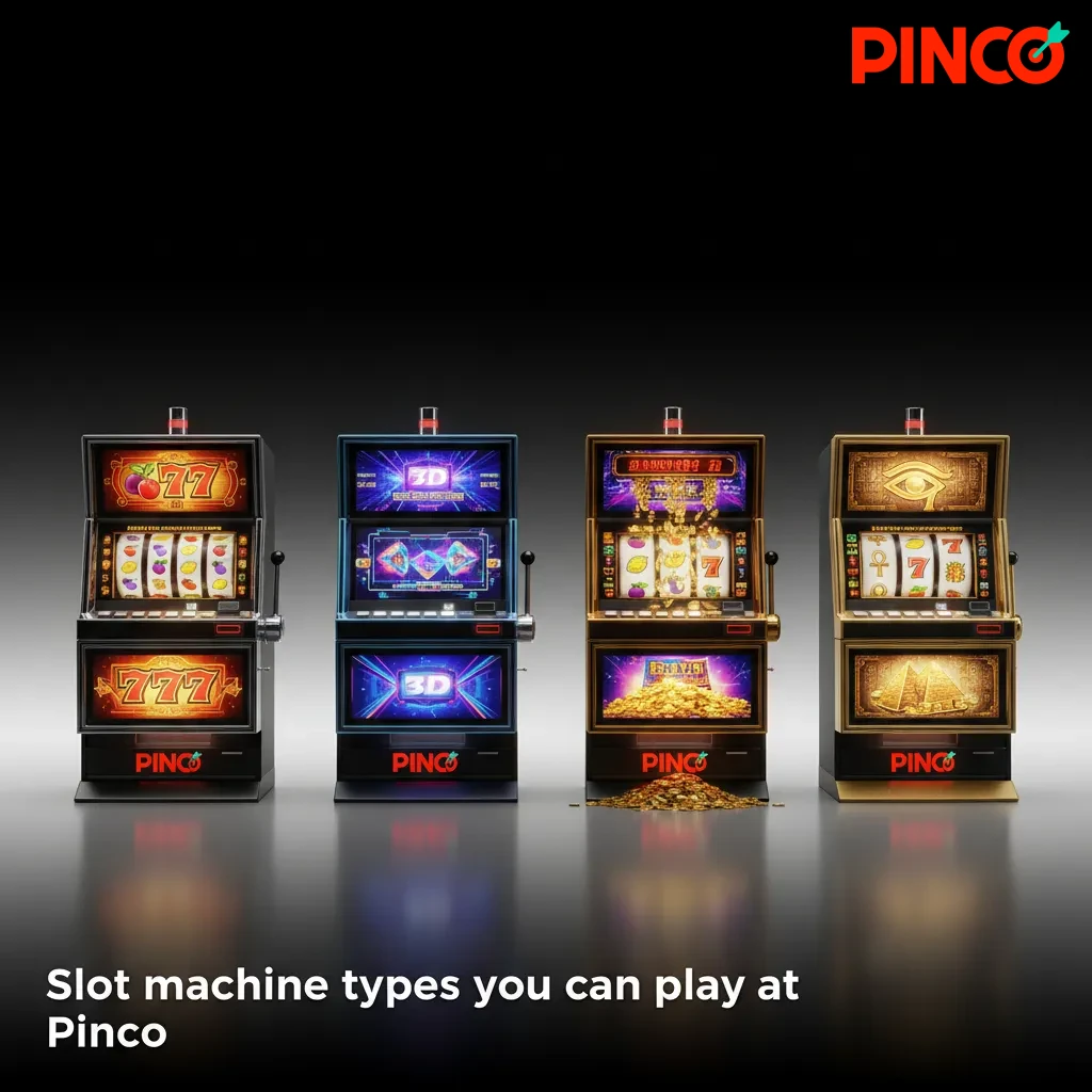 Pinco slots types: classic 3-reel, video, Megaways, progressive jackpots, Hold & Win, Cluster Pays, demos available