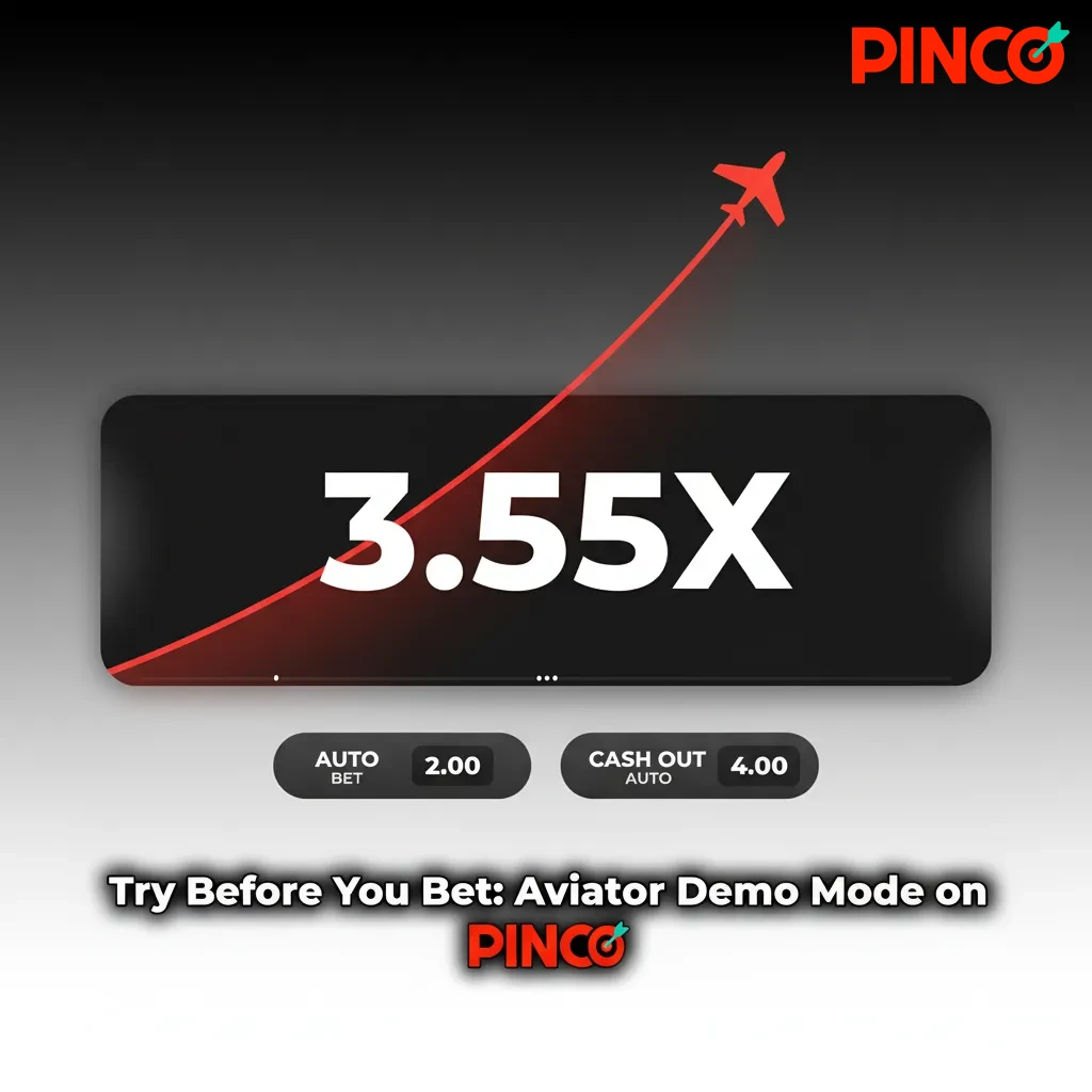 Try Before You Bet: Aviator Demo on Pinco; practice with virtual funds; learn cash-out timing in live-like gameplay.