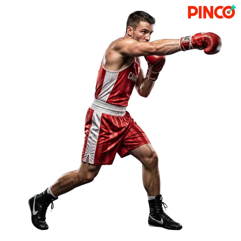 Pinco sportsbook interface showing MMA fight betting options with live odds for UFC and Bellator events