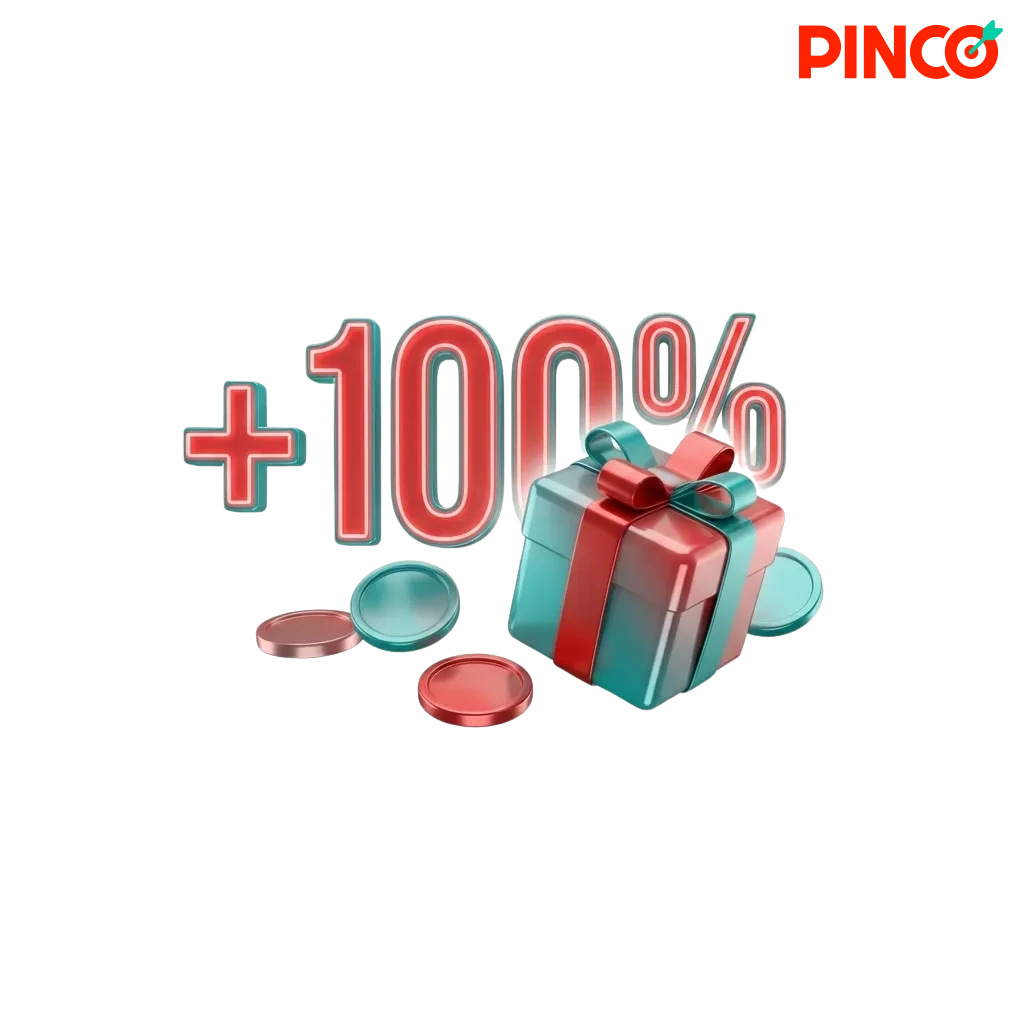 Pinco Casino promotional banner showing Canadian bonuses: 120% up to $7,500 + 250 free spins for casino players