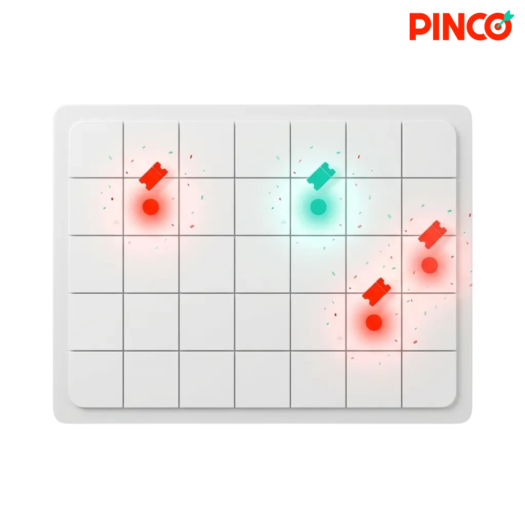 Pinco Casino Canada promotional bonus code offer showing welcome bonuses for casino and sports betting