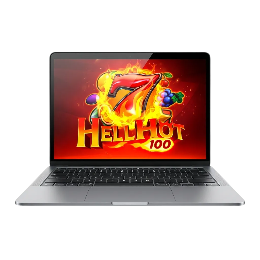 Interface du jeu de machine à sous Hell Hot 100 sur Pinco Casino Canada.