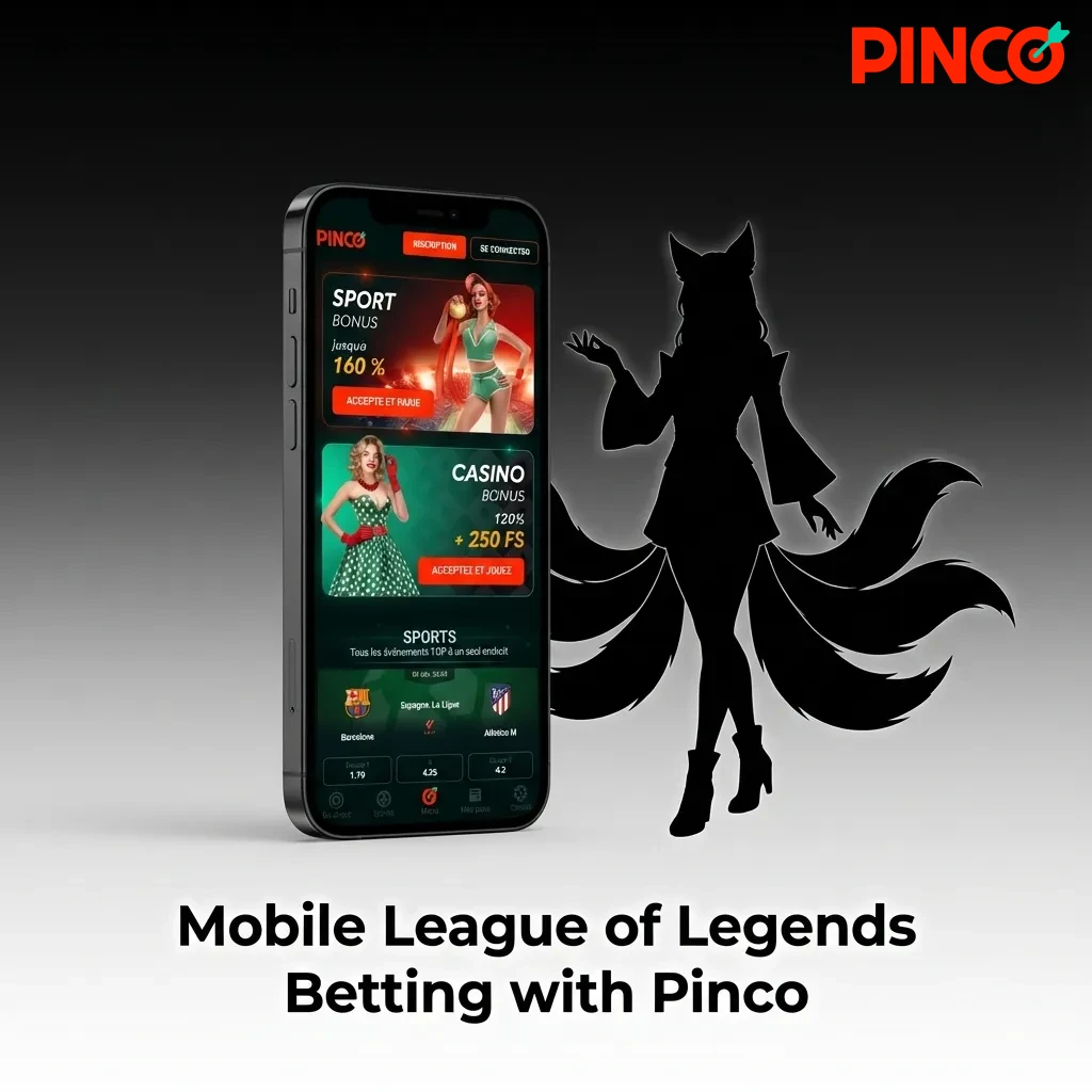 Mobile app interface showing League of Legends betting options with tournament matches and odds on smartphone screen