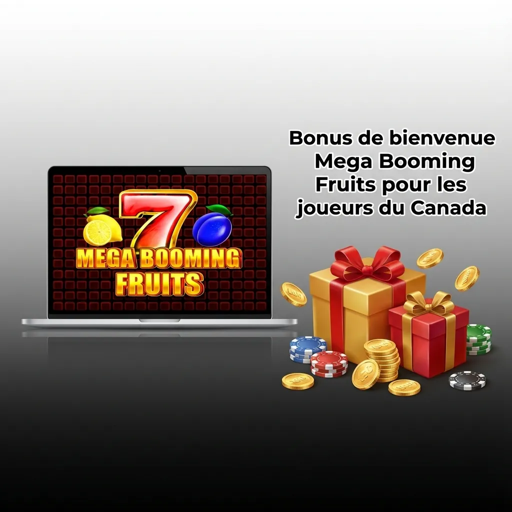 Mega Booming Fruits welcome bonus for Canadian players with casino and sports betting deposit options