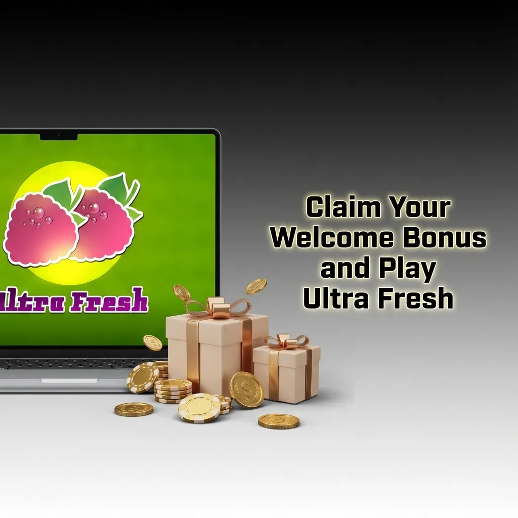 Pinco Casino welcome bonus banner featuring 120% match up to C$7,500 plus 250 free spins for Ultra Fresh slot game