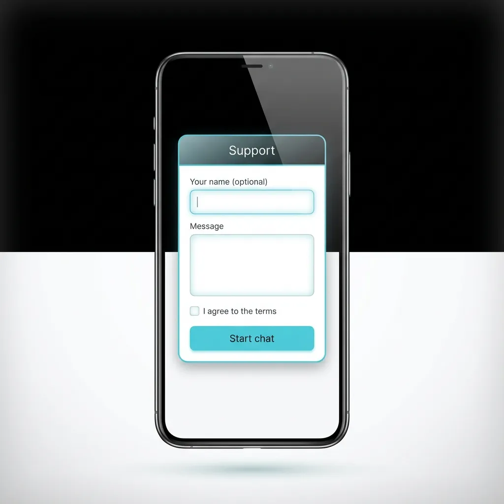Login screen of Pinco mobile app showing email and password fields with connection button