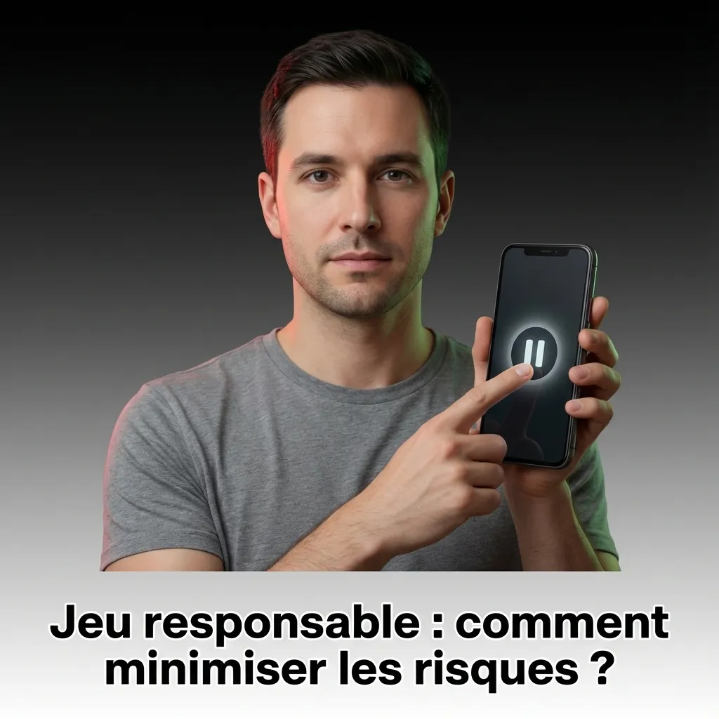 Person setting budget limits on gaming account to practice responsible gambling and minimize financial risks