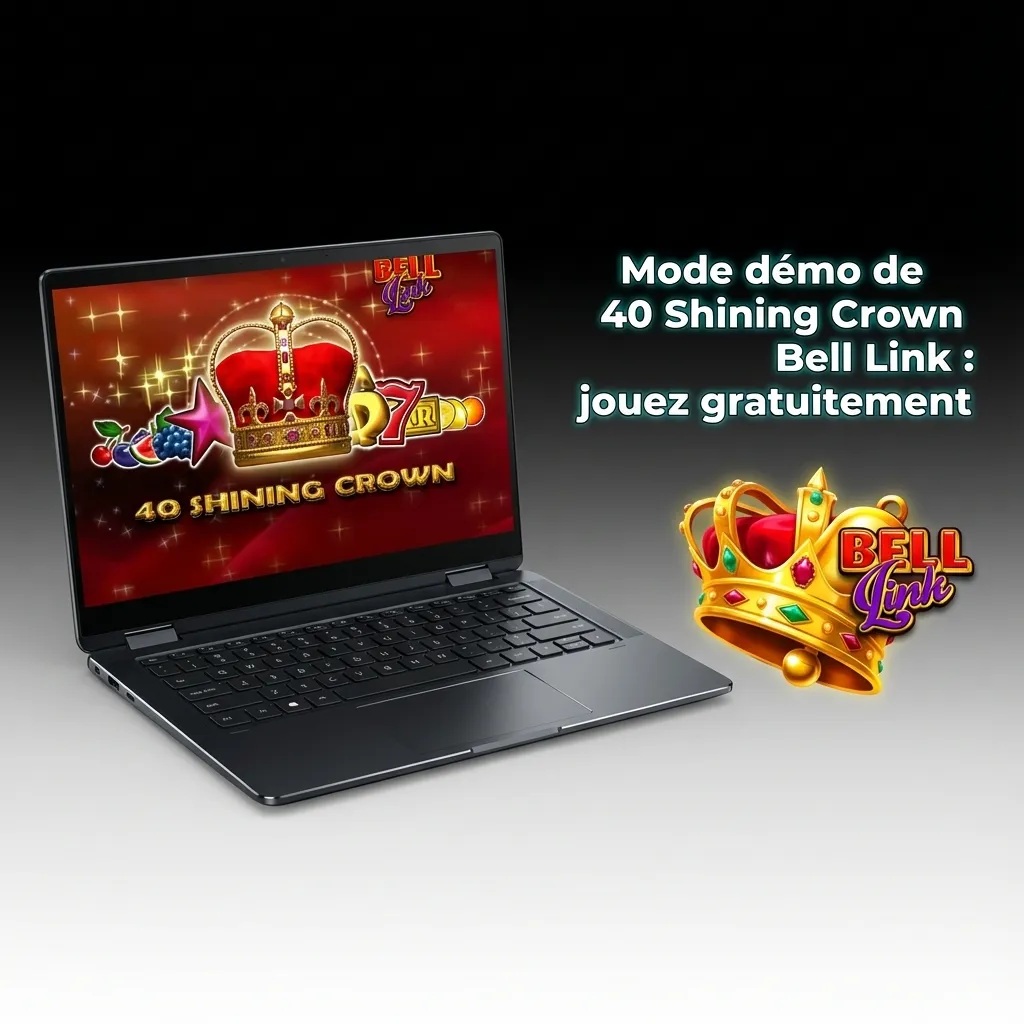 Machine à sous 40 Shining Crown Bell Link en mode démo avec solde virtuel illimité pour tester gratuitement les fonctions