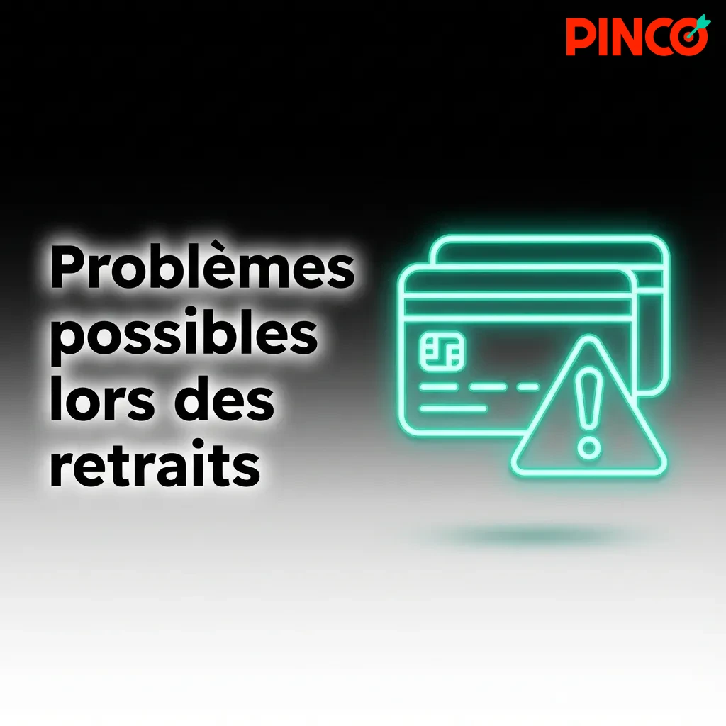 Troubleshooting guide showing common withdrawal issues and solutions including refused transactions and processing delays