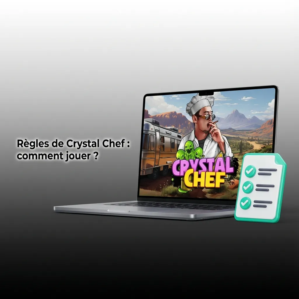 Chef cooking with rising multiplier meter showing risk-reward gameplay in Crystal Chef casino game