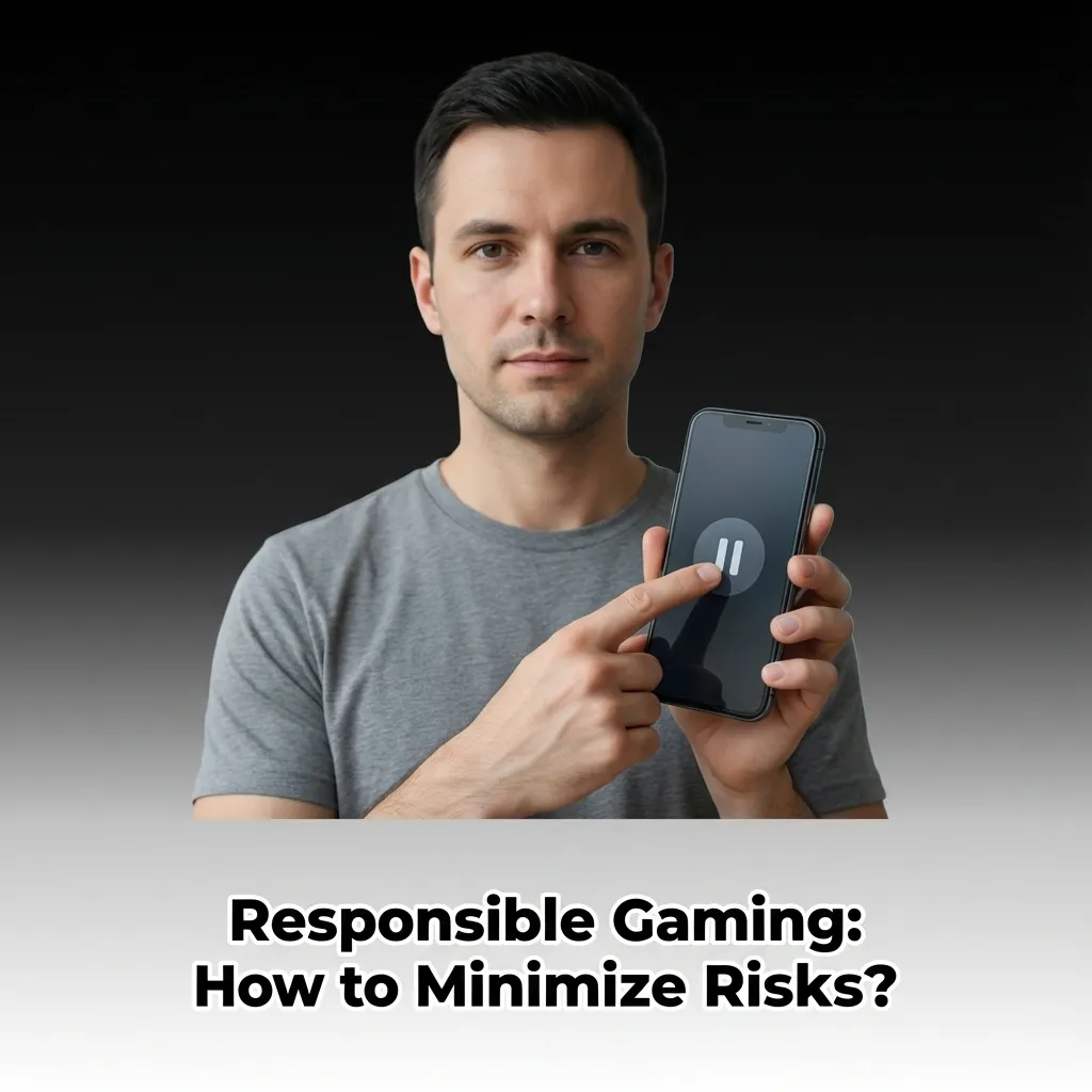 Player setting budget limits on casino game screen to promote safe and responsible gambling habits.