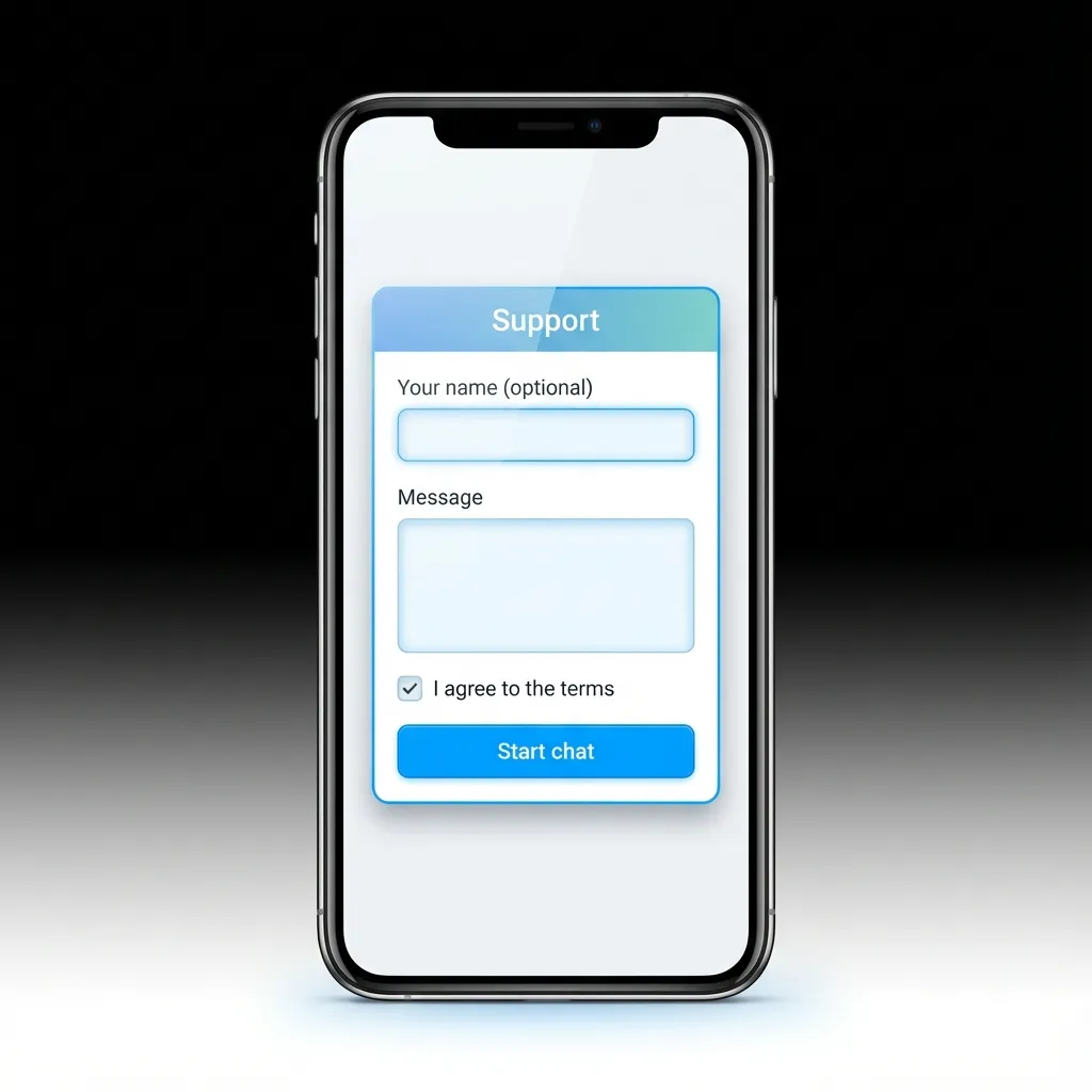 Pinco customer support team available 24/7 via live chat, email, FAQ, and contact form in French and English