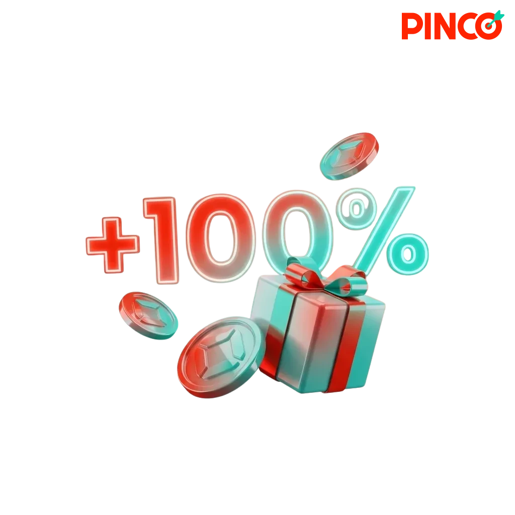 Pinco casino welcome bonus banner showing 120% match up to C$7,500 plus 250 free spins for Canadian players