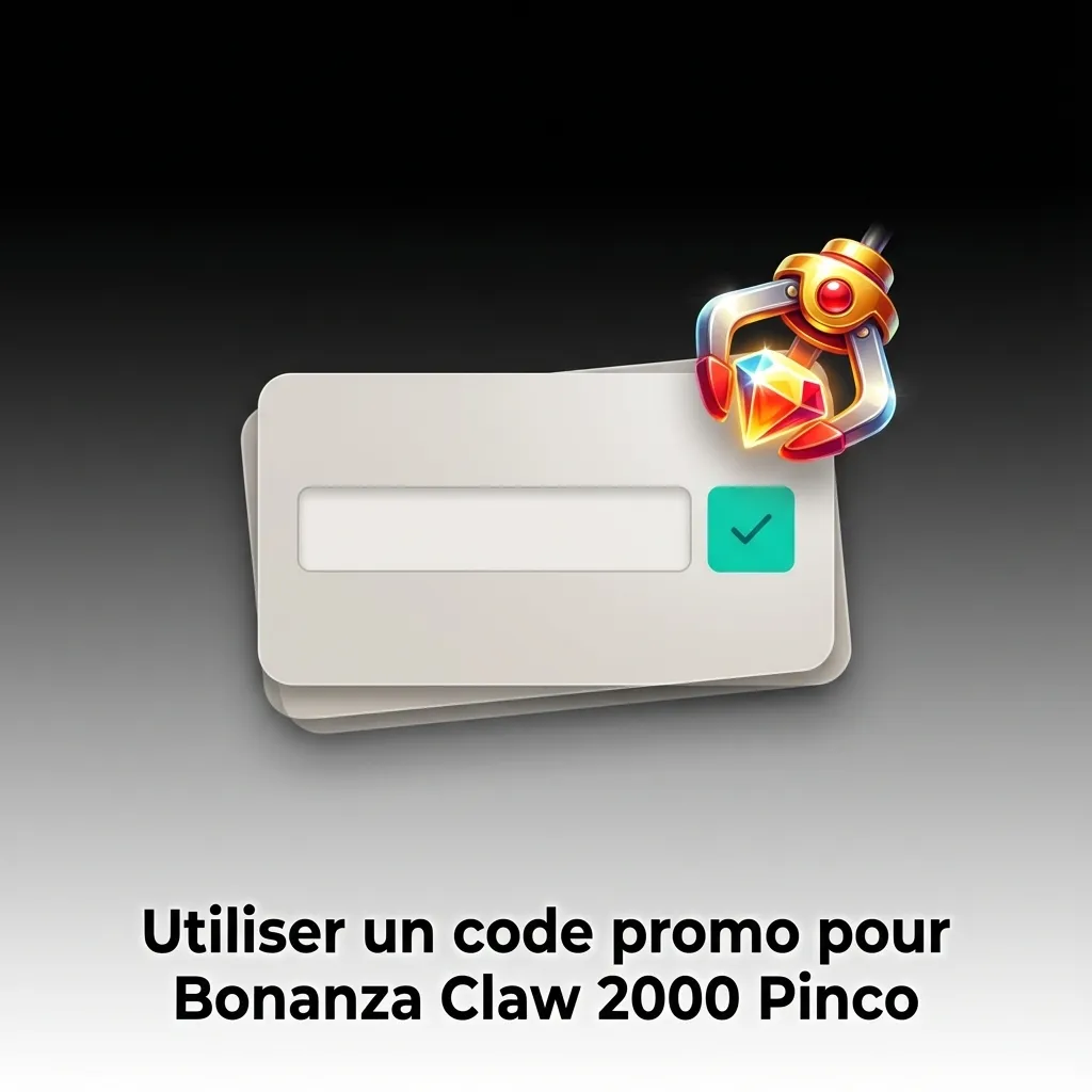 Pinco promo code BONANZA2024 entry field for bonus activation on Bonanza Claw 2000 game