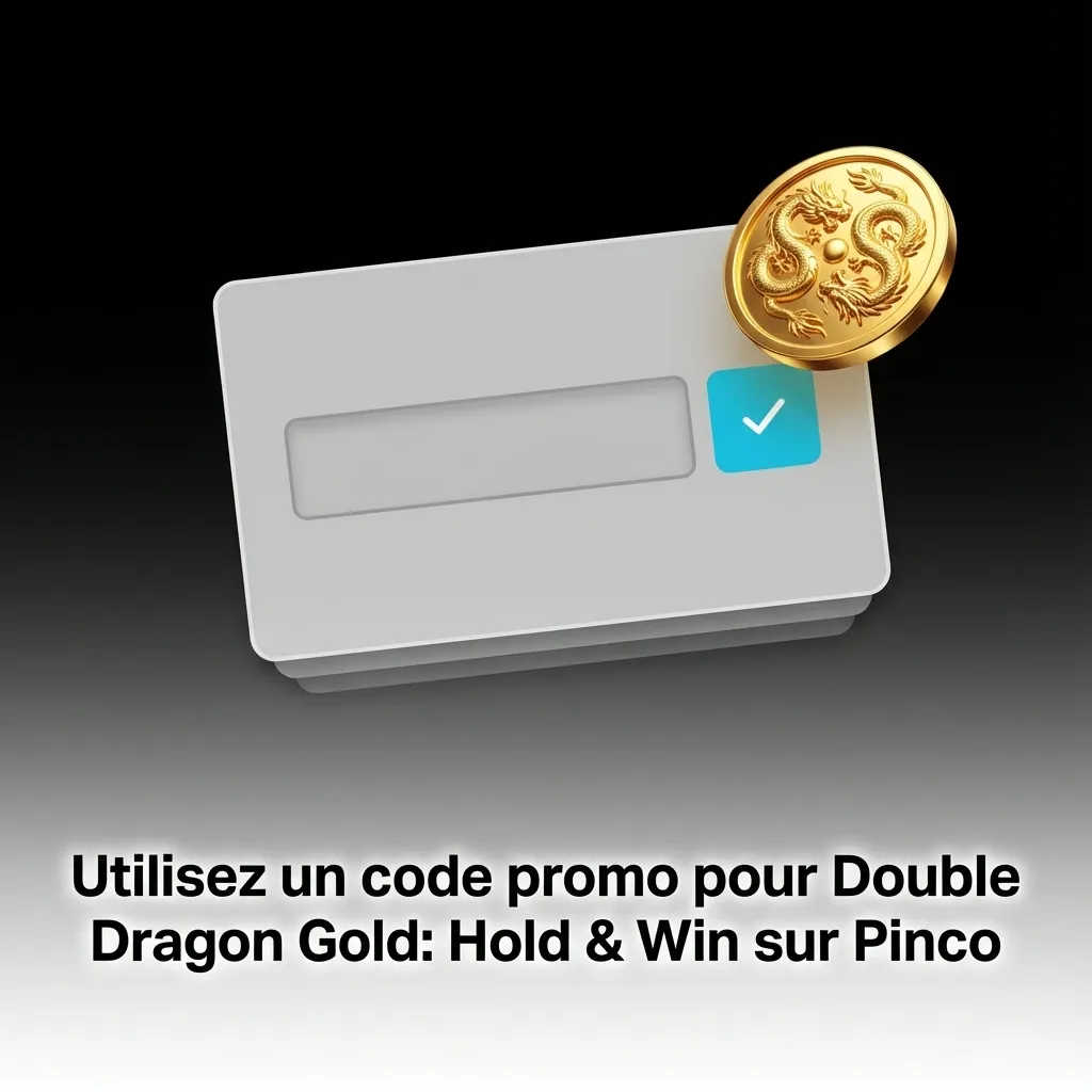 Code promo DRAGON250 pour Double Dragon Gold sur Pinco Casino offrant tours gratuits et bonus améliorés aux joueurs canadiens